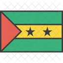 Sao Tome Country Icon