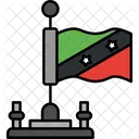 Sao Cristovao E Nevis Basseterre Caribe Ícone