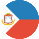 Sint Maarten Bandeira Ícone