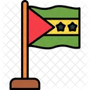 Sao Tome And Prince Country Nation Icon