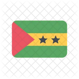 Sao Tome And Principe Flag Icon