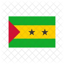 Sao Tome And Principe Flag Icon