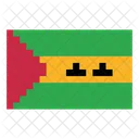 Sao Tome Principe Country Flag Flag Icon