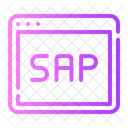 Webpage Sap Software Development Icon