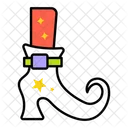 Qual Sapato Bota De Bruxa Perna De Bruxa Icon