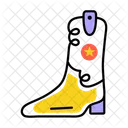Sapato De Cowboy Bota De Cowboy Bota Ocidental Icon