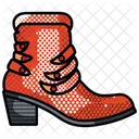 Calcado Icone Estilo Plano Icon