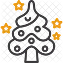 Sapin de Noël  Icône