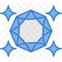 Sapphire Gemstone Diamond Icon