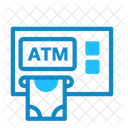 Caixa Eletronico Dinheiro Dinheiro Ícone