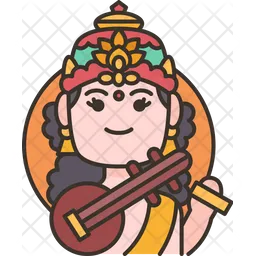 Saraswati  Icon