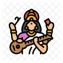 Saraswati  Icon