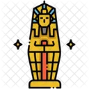 Sarcophagus Egypt Funeral Coffin Icon