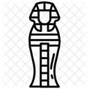Sarcophagus Coffin Box Icon