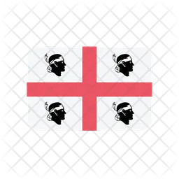 Sardinia Flag Icon