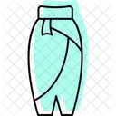 Sarong Fashion Accessory Icon