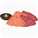 Sashimi Japanese Cuisine Food Icône