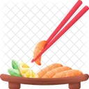 Sashimi Comida Mariscos Icono