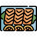 Sashimi Lemon Seafood Icon