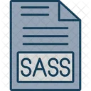 Sass File Code Icon