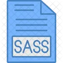 Sass File Code Icon