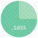 Sass File Format Icon