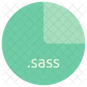 Sass File Format Icon