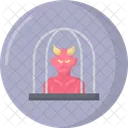 Satans Verhaftung Symbol