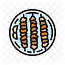 Satay Chicken Food Icon