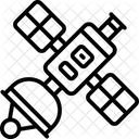 Satelite Ciencia Sem Fio Ícone