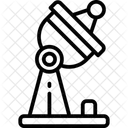 Satelite Antena Parabolica Radiodifusao Ícone