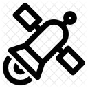 Satelite Icone Sem Fio Telecomunicacoes Ícone