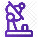 Satelite Antena Parabolica Radiodifusao Ícone