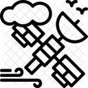 Satelite Satelite Terrestre Objeto Em Orbita Ícone