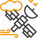 Satelite Satelite Terrestre Objeto Em Orbita Ícone