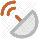Satelite Prato Antena Ícone