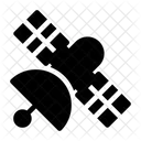 Satelite Antena Parabolica Sem Fio Ícone