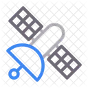 Satelite Antena Parabolica Sem Fio Ícone