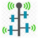 Conectado Satelite Sinal Ícone