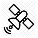 Satelite Antena Parabolica Sem Fio Ícone