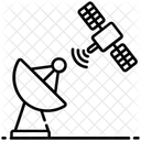 Satelite Antena Parabolica Antena Parabolica Ícone