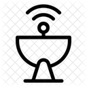 Satelite Antena Comunicacao Ícone