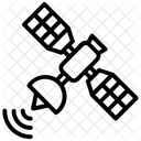 Satelite Transmissao Antena Parabolica Ícone