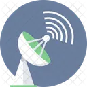 Antena Parabolica Satelite Radar Ícone