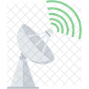 Antena Parabolica Satelite Radar Ícone