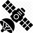 Satelite Antena Prato Ícone