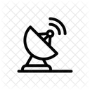 Antena Satelital Parabolica Icono