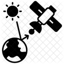 Satelite De Sensoriamento Remoto Satelite De Deteccao Satelite Ícone