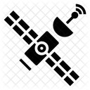 Satelite Espacial Satelite Meteorologico Antena Parabolica Ícone
