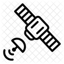 Satelite Satelite Meteorologico Transmissao Ícone